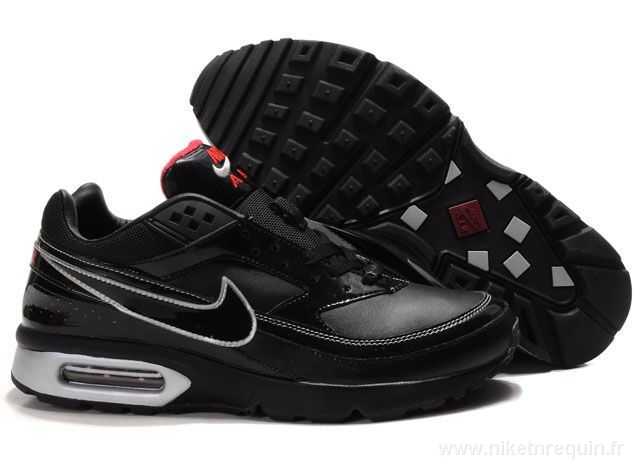 Air Max BW noir argenté seule chaussures nouveau style (1)